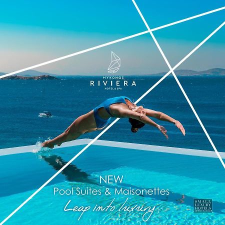 Mykonos Riviera Hotel & Spa, A Member Of Small Luxury Hotels Of The World Tourlos Exterior foto